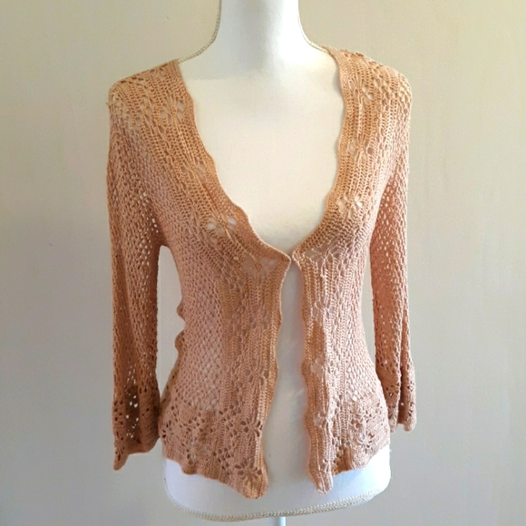 Victoria's Secret Sweaters - Victoria's Secret crocheted sweater